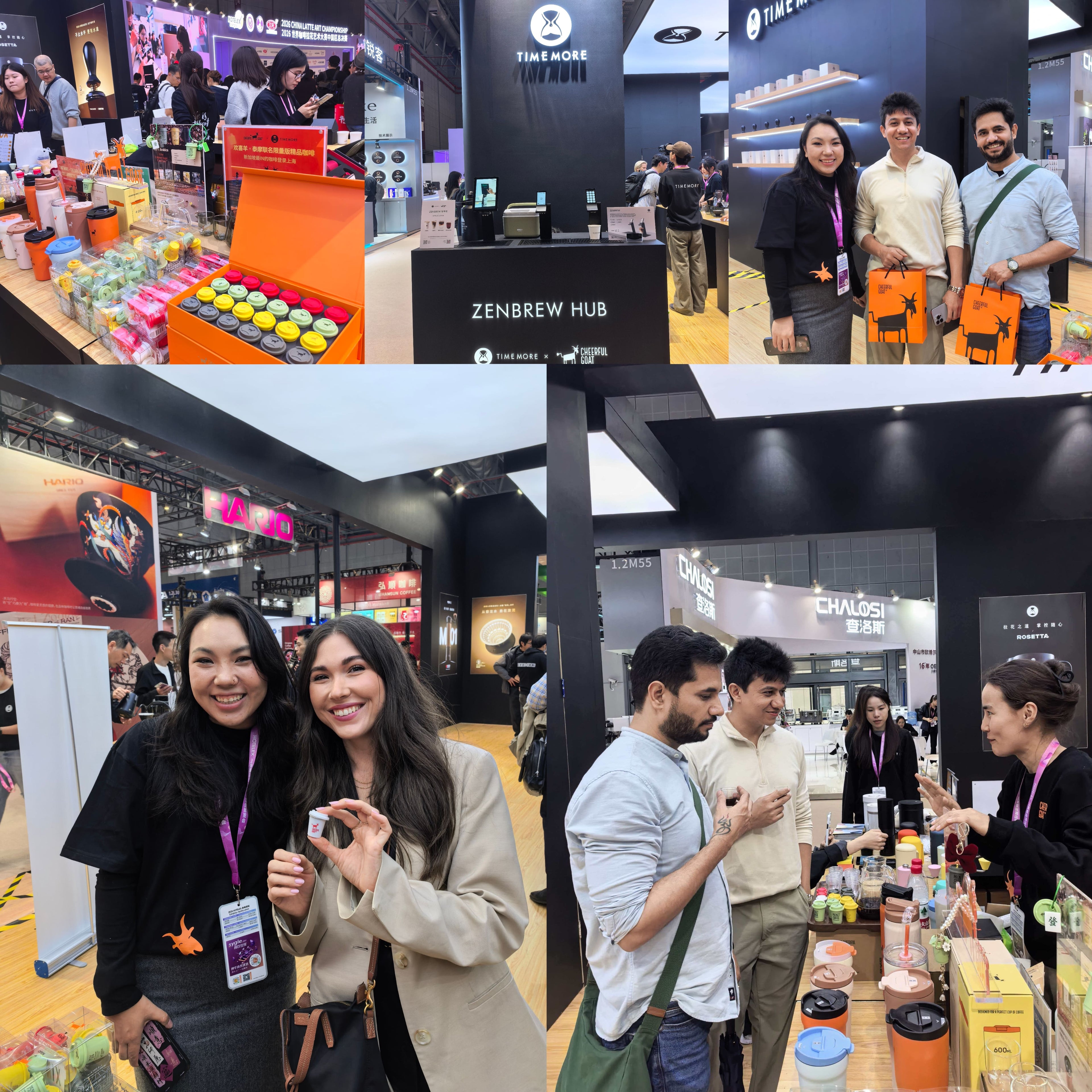 Cheerful Goat at HOTELEX Shanghai – Exhibition in Full Swing