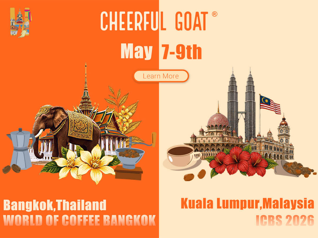 Craftsmanship Meets Coffee: Join Us at Two Major Coffee Exhibitions in Thailand &amp; Malaysia