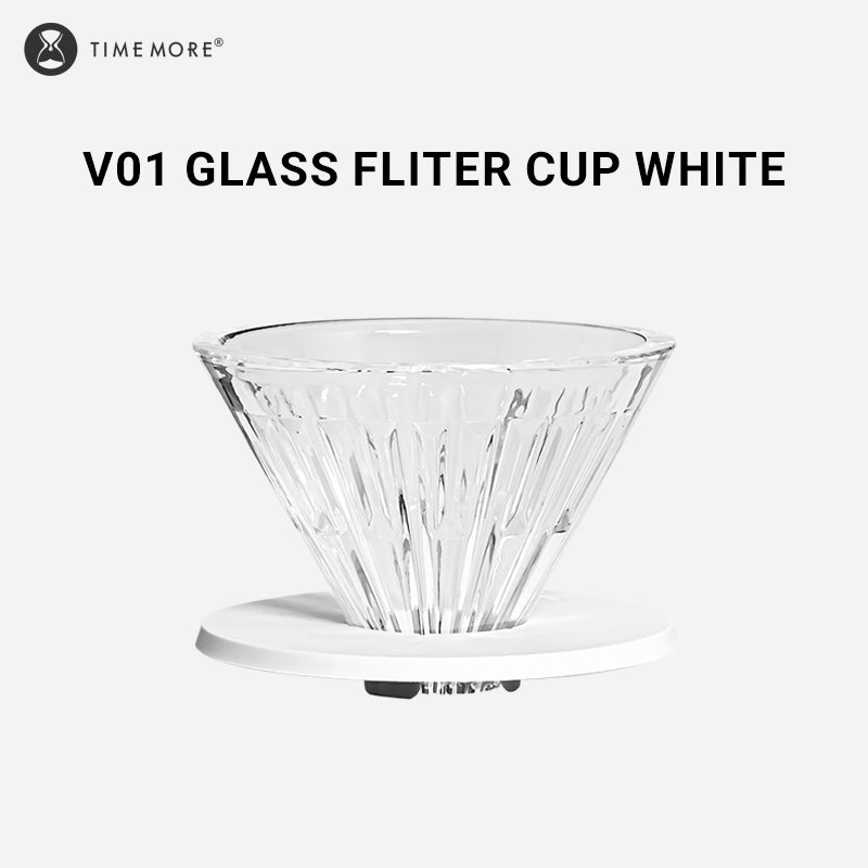 Timemore Crystal Eye Dripper Glass filter cup V60