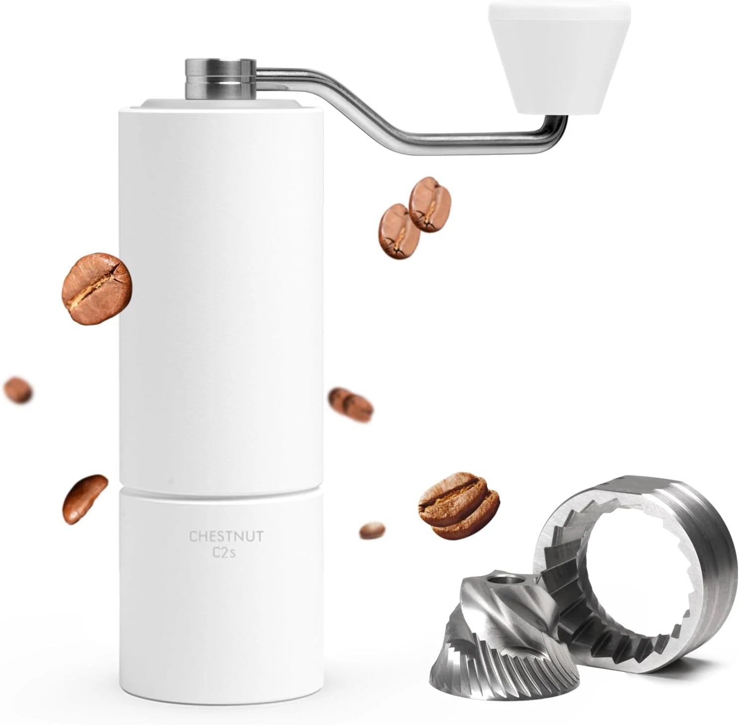 TIMEMORE Chestnut C2S Manual Coffee Grinder 25g, CNC Stainless Steel Burr