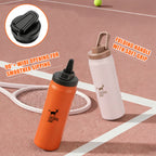 CHEERFUL GOAT Insulated Water Bottle With Straw 720ml Ceramic Lined Stainless Steel Coffee Thermos Sports Travel Bottle