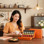 Cheerful Goat  24Pcs Coffee Gift Box  Freeze Dried Arabica Instant Coffee Portable Travel Set