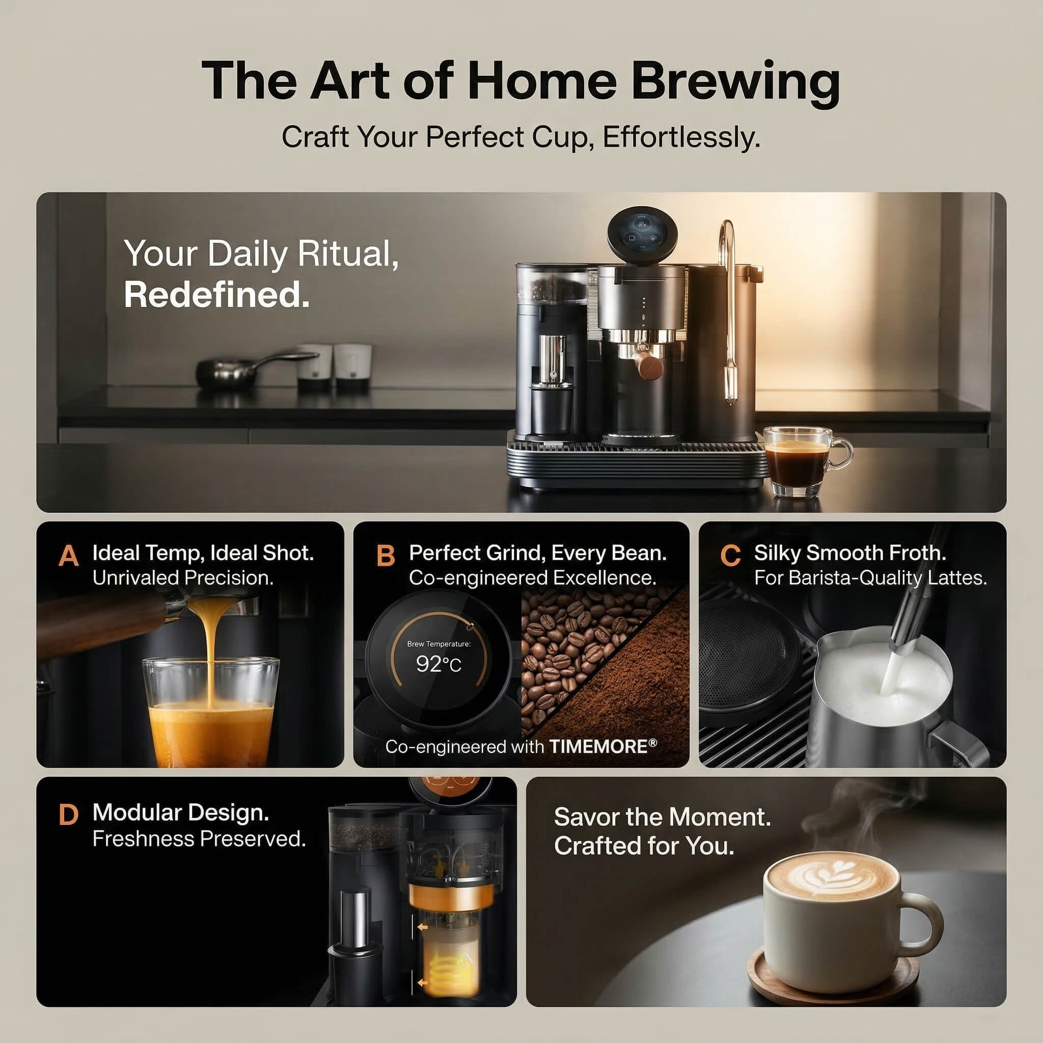 Meraki Smart All-in-One Espresso Machine Gen1