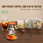 100% Arabica Freeze Dried Specialty Pocket Coffee 15pcs Mixed