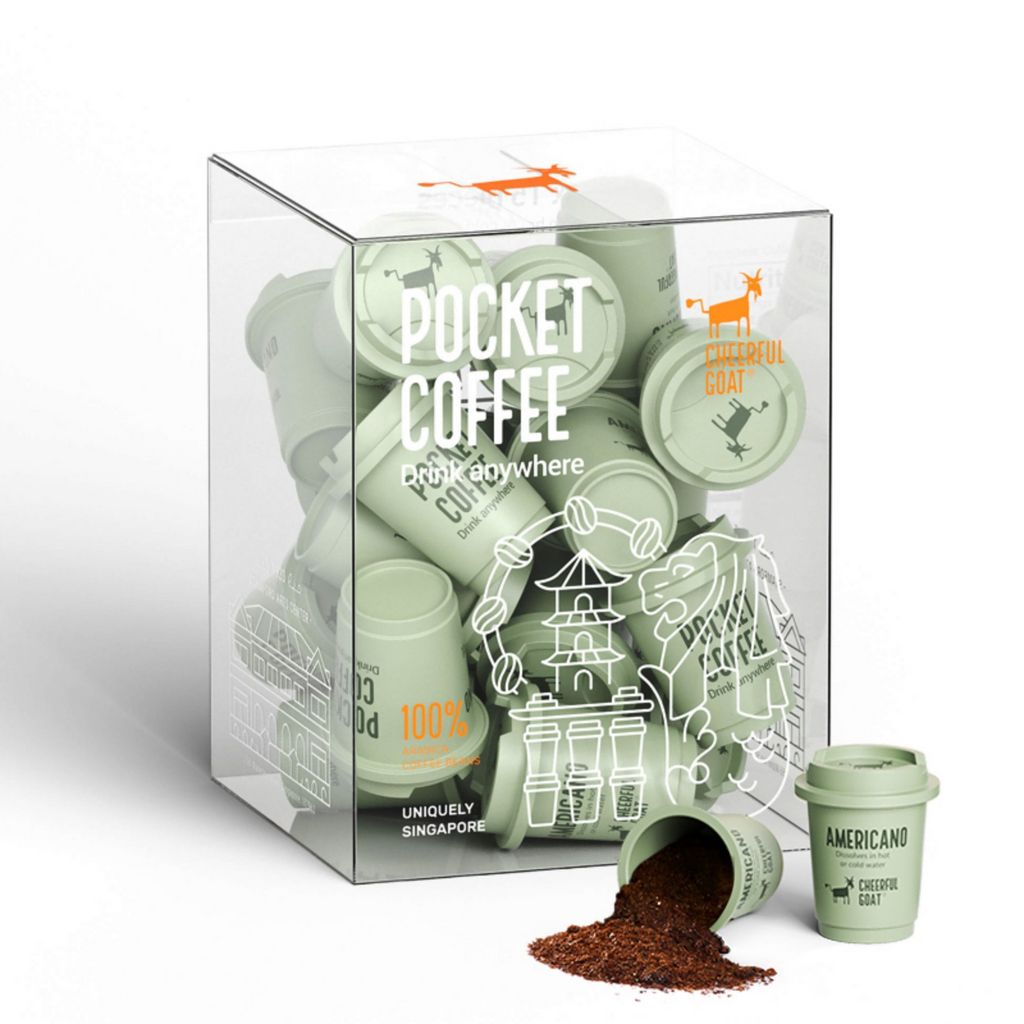 100% Arabica Freeze Dried Specialty Pocket Coffee 15pcs Medium-Dark