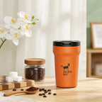 Cheerful Goat Coffee Mug Ceramic lnner Liner Coffee Cup Travel Thermal Tumbler 350ml New Year gift