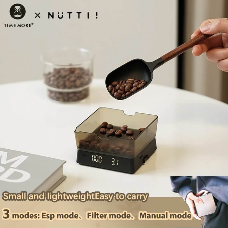 Timemore Nuttii Geo-C Coffee Scale PRO LED Hidden Screen Electronic Coffee Scale 0.1g High Precision