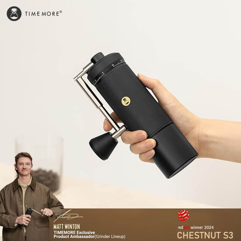 Timemore S3 Hand Crank Coffee Bean Grinder Home Manual Coffee Bean Grinder Capacity 30g