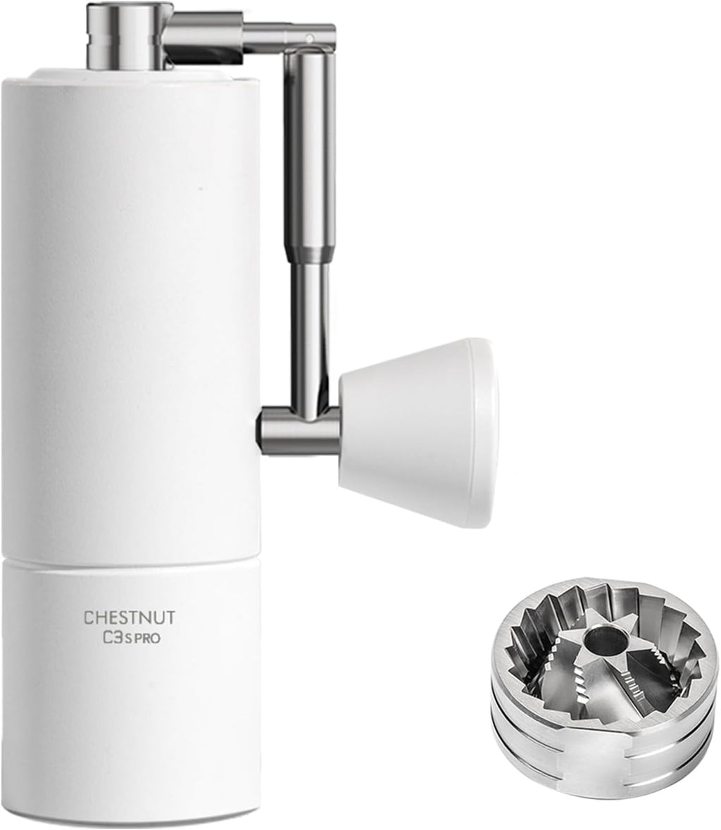 TIMEMORE C3S Pro Manual Coffee Grinder with Stainless Steel Conical Burr All-Metal Body Capacity 25g