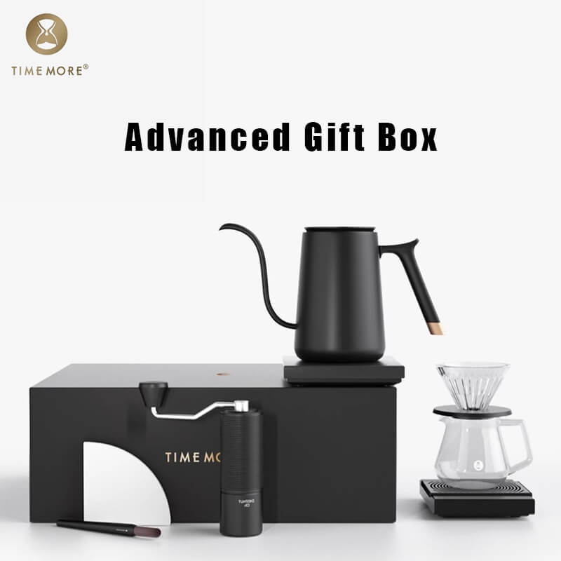 Timemore C3S Advanced All in one Gift Box Coffee Utensil Gift Box Chestnut Grinder Temperature Control Pot Filter