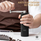 TIMEMORE Chestnut C3 ESP Pro Full Metal Hand Coffee Grinder with Precise Grinding Degree Adjustment  Stainless Steel and Conical Grinder Black
