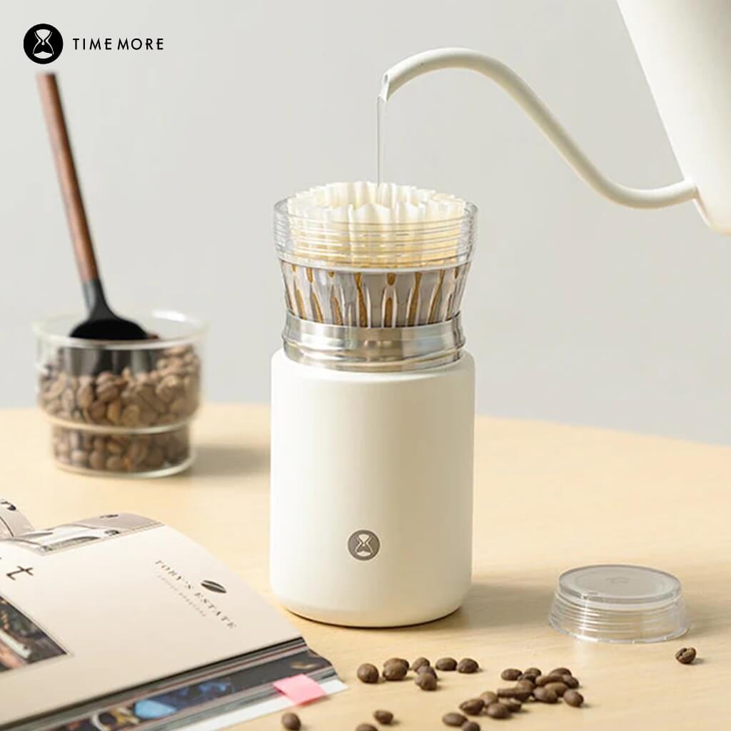 Timemore Outdoor Coffee Filter Mug Travelling Hand Brewed Coffee All-In-One Mug B75 Filter Cup