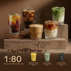 Cheerful Goat 60% Roast Freeze-Dried Instant Pocket Coffee 15 Cups