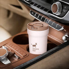 Cheerful Goat Coffee Mug Ceramic lnner Liner Coffee Cup Travel Thermal Tumbler 350ml New Year gift