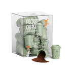 Cheerful Goat Ceramic Insulated Coffee Mug plus coffee powder 1 Box Bundle