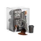 Cheerful Goat Ceramic Insulated Coffee Mug plus coffee powder 1 Box Bundle