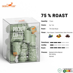 Cheerful Goat 75% Roast Freeze-Dried Instant Pocket Coffee 15 Cups