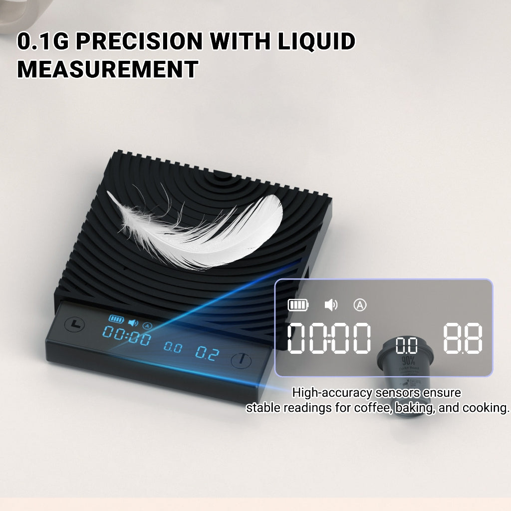 Timemore Black Mirror Mini Coffee Scale Multifunctional Espresso Scale