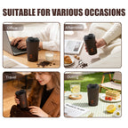 Cheerful Goat Suction Coffee Cup Portable Cup Eco-Friendly Cup Coffee Mug