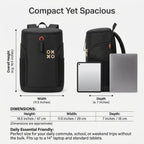 Nuttii ×Timemore Portable Coffee Backpack Outdoor Pour Over Coffee Gear Storage Bag High-Density Nylon
