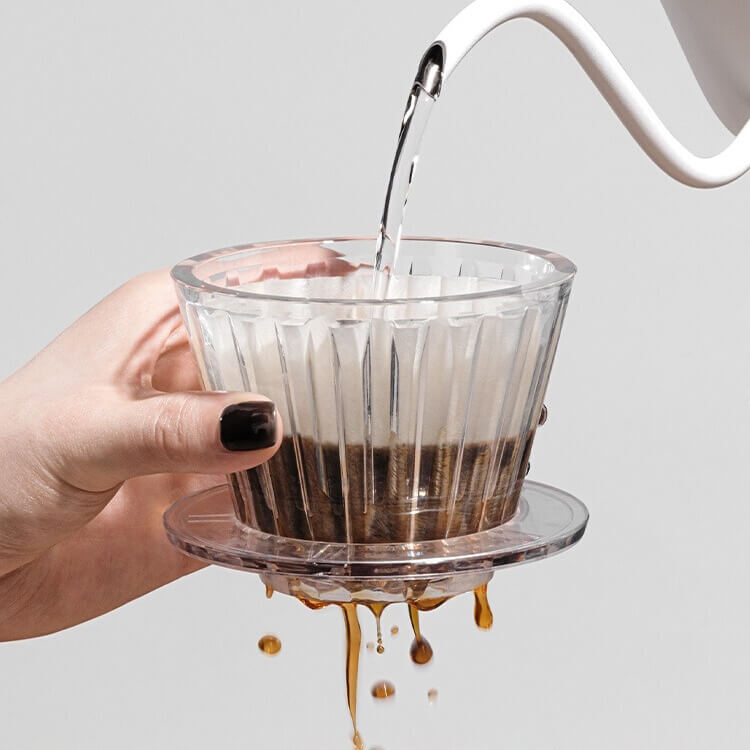 Timemore Filter Paper B75 Hand Coffee Pot Filter Paper Jinlong Cup Drip Pot Filter Paper 50pcs