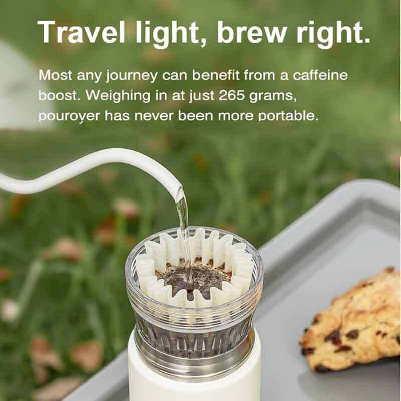 Timemore Outdoor Coffee Filter Mug Travelling Hand Brewed Coffee All-In-One Mug B75 Filter Cup