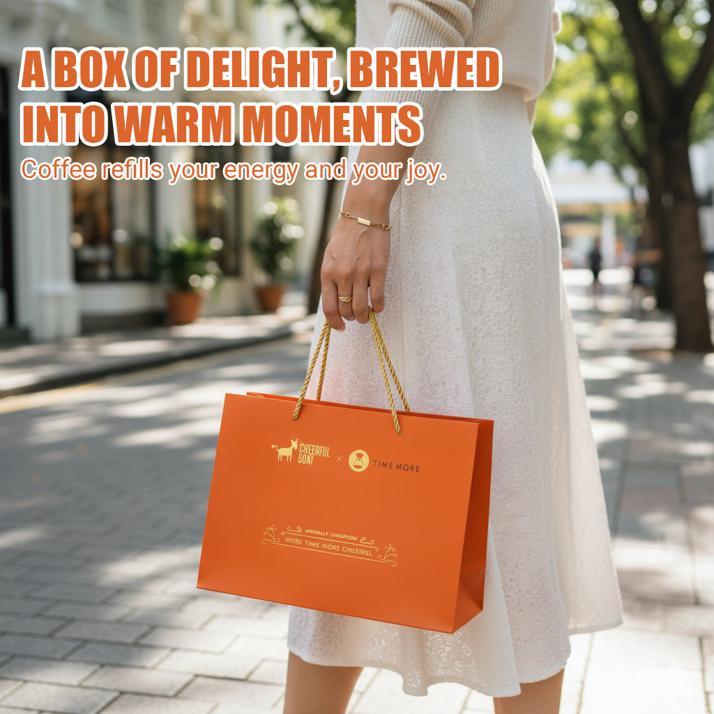 Timemore X Cheerful Goat Freeze-Dried Pocket  Coffee Gift Box 24 pcs