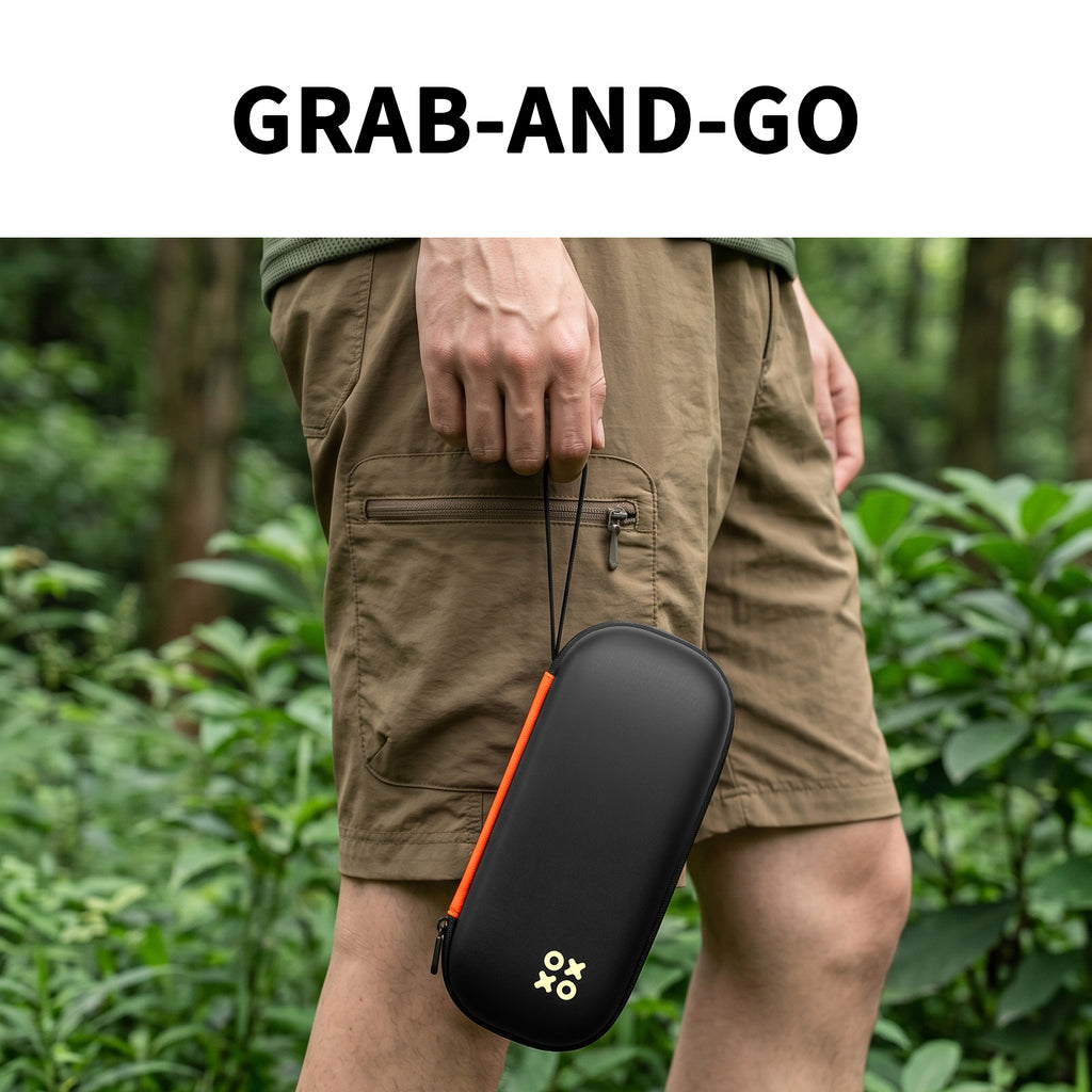Nuttii Portable Coffee Grinder Travel Carrying Case Hard Shell Storage Bag Water-Resistant for OX Coffee Grinders