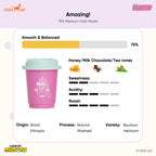 CheerfulGoat Fluffy Coffee Gift Set （9 Cups + Collector's Fridge Magnet) 1 BOX ＋Pocket Coffee Bundle (15 Cups + 300ml Straw Tumbler) 4 BOX