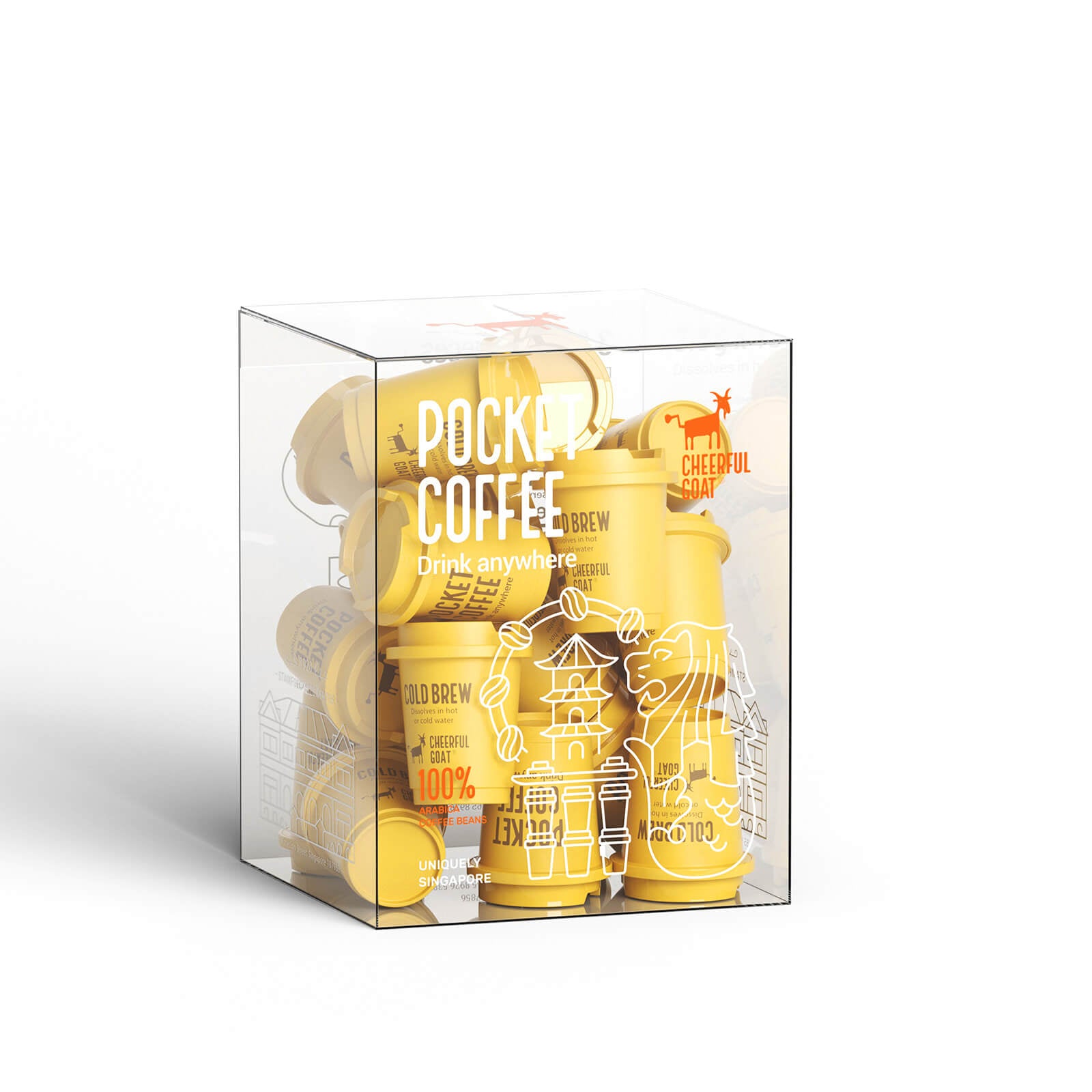 Pocket Coffee 15pcs 60% Roast Level