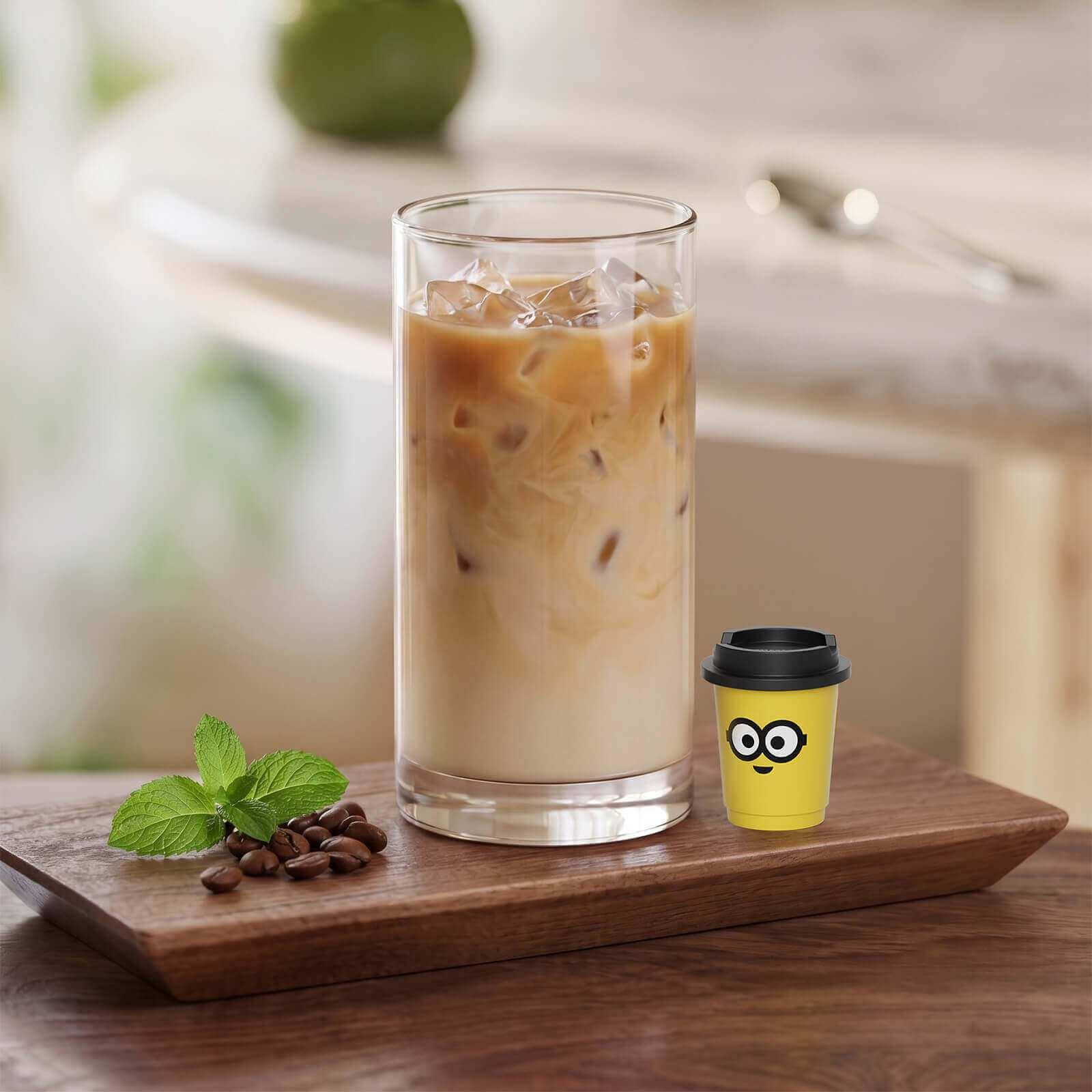 CheerfulGoat Pocket Coffee Bundle – 15 Cups 100% Arabica Freeze-Dried Coffee + 300ml Straw Tumbler