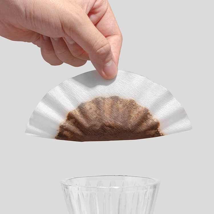 Timemore Filter Paper B75 Hand Coffee Pot Filter Paper Jinlong Cup Drip Pot Filter Paper 50pcs
