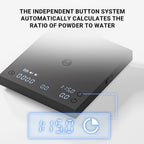 Timemore Mirror BASIC 3 Coffee Electronic Scale Coffee Weighing Scale  - With Timer  For Italian  Pour-over Coffee