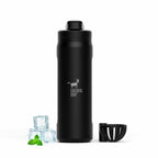 CHEERFUL GOAT Insulated Water Bottle With Straw 720ml Ceramic Lined Stainless Steel Coffee Thermos Sports Travel Bottle