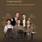 TIMEMORE Chestnut C3 ESP Pro Full Metal Hand Coffee Grinder with Precise Grinding Degree Adjustment  Stainless Steel and Conical Grinder Black