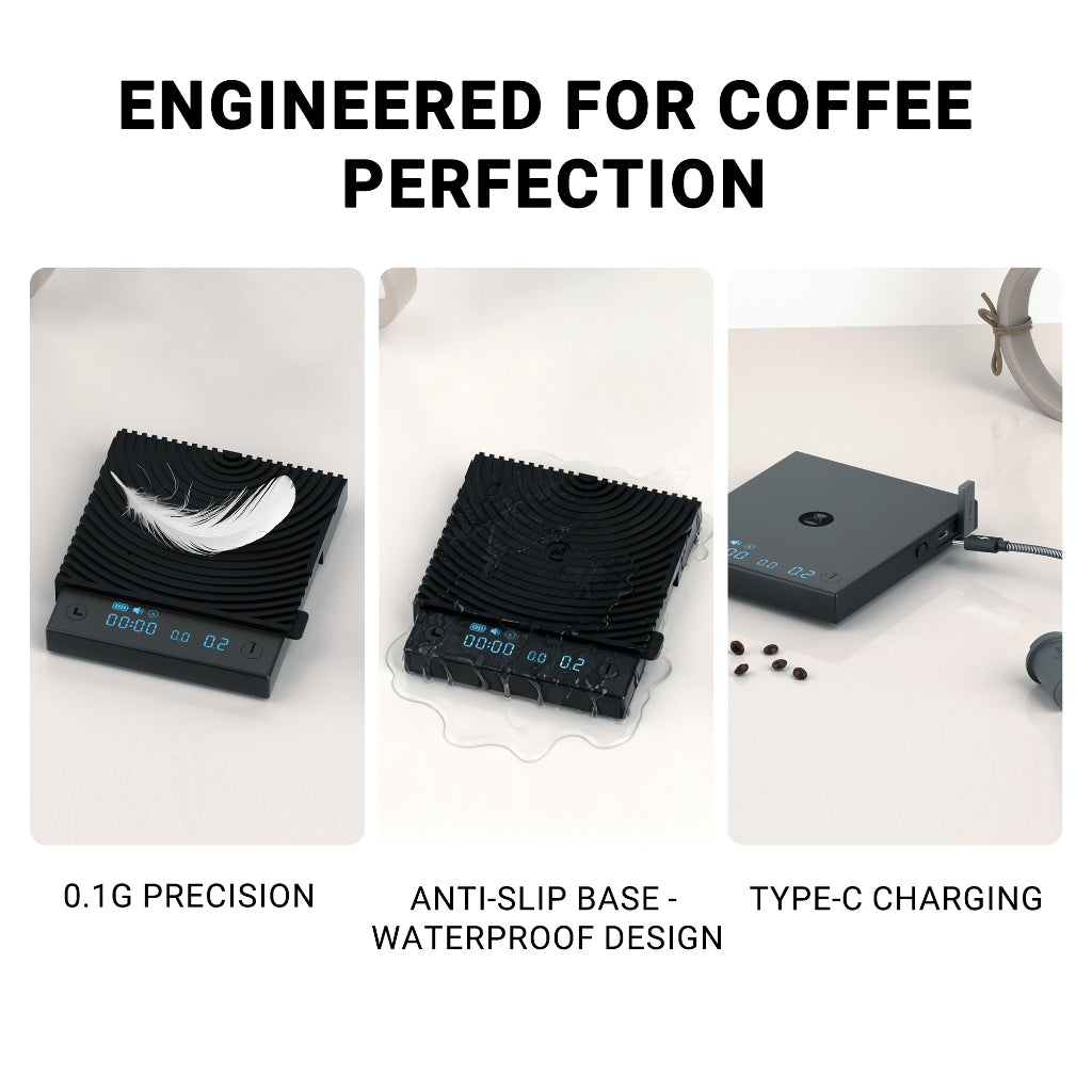 Timemore Black Mirror Mini Coffee Scale Multifunctional Espresso Scale