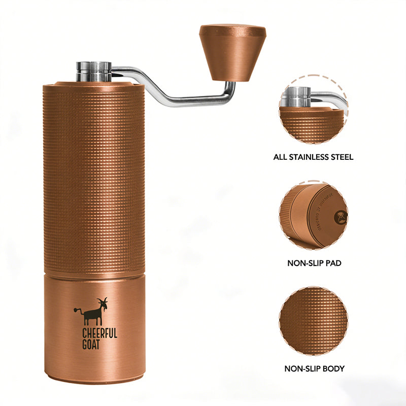 Timemore × Cheerful Goat C3s Portable Hand Grinder Household Coffee Bean Grinder