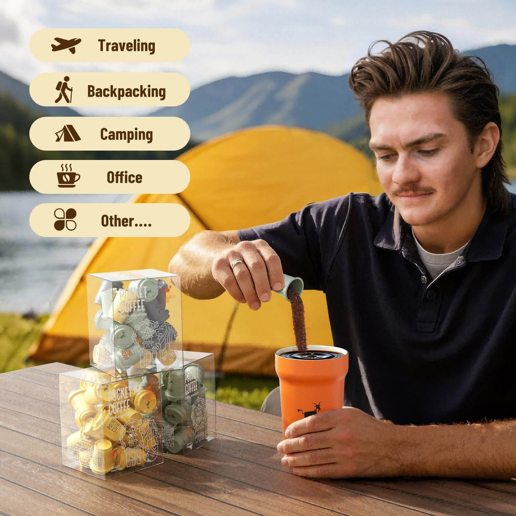 Pocket Coffee 15pcs 60% Roast Level