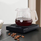 Timemore BASIC 2 Coffee Electronic Espresso Scale with Water Flow Timer Function Switchable Between Ounces and Kilograms