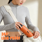 CHEERFUL GOAT Insulated Water Bottle With Straw 720ml Ceramic Lined Stainless Steel Coffee Thermos Sports Travel Bottle