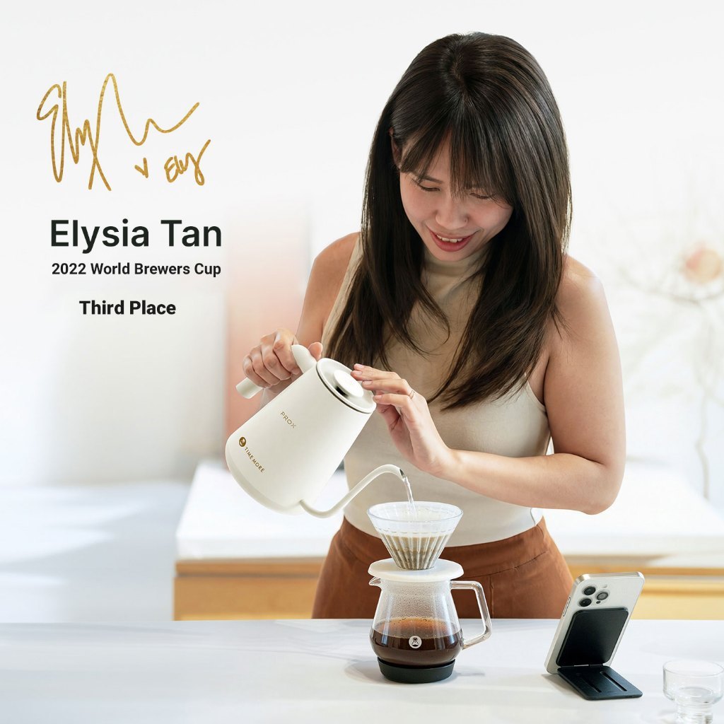 TIMEMORE  Mirror Dot Smart Coffee Scale Screenless Slim Portable Weighing Scale for Hand Brew & Espresso