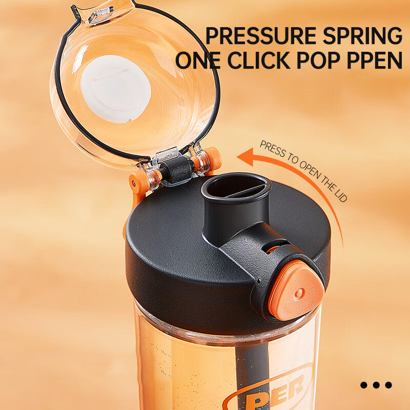 Sports Cup with Lid and Straw 650ml