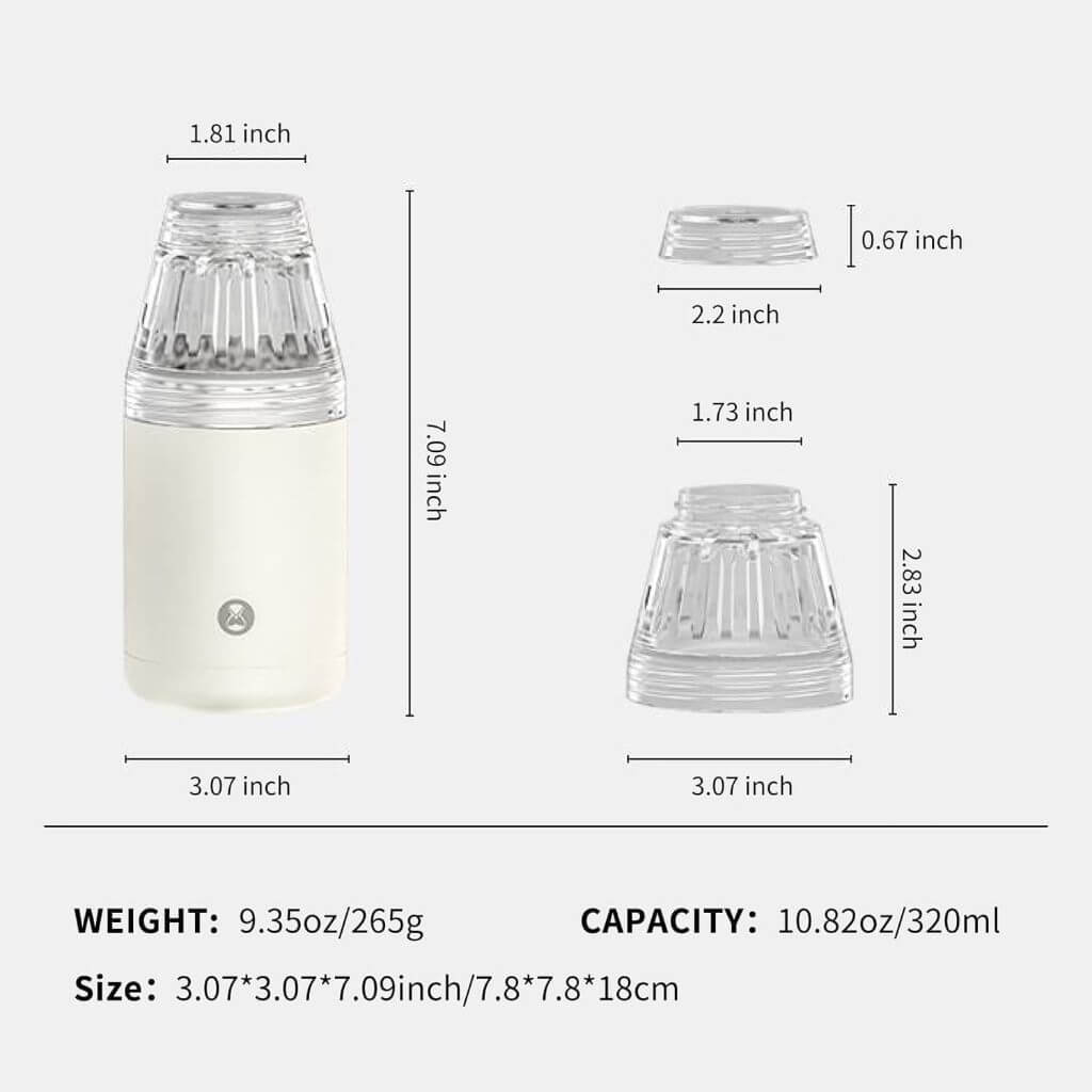 Timemore Outdoor Coffee Filter Mug Travelling Hand Brewed Coffee All-In-One Mug B75 Filter Cup