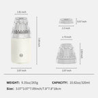 Timemore Outdoor Coffee Filter Mug Travelling Hand Brewed Coffee All-In-One Mug B75 Filter Cup