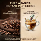 Cheerful Goat  24Pcs Coffee Gift Box  Freeze Dried Arabica Instant Coffee Portable Travel Set