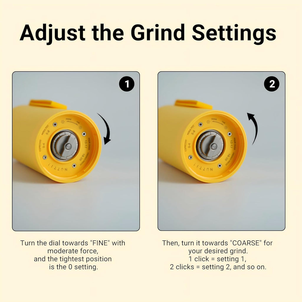 Nuttii OX Portable Electric Coffee Grinder