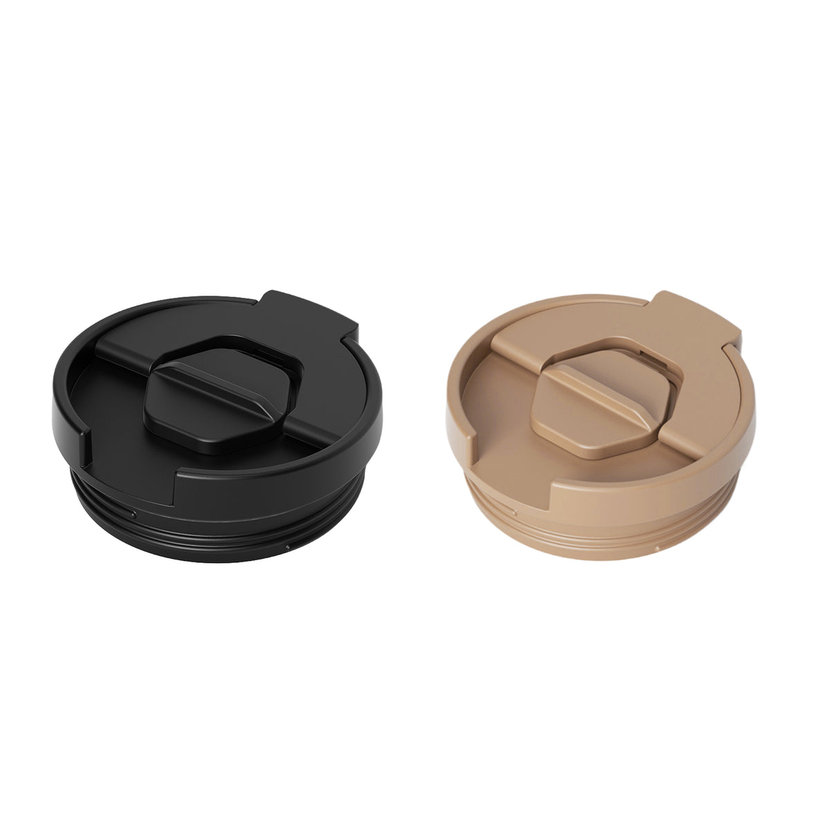 CHEERFUL GOAT Coffee Mug Replacement Lid Set-Compatible with Flip-Lock 12 oz & Pickap 21.2 oz