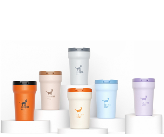 CHEERFUL GOAT Coffee Mug Replacement Lid Set-Compatible with Flip-Lock 12 oz & Pickap 21.2 oz