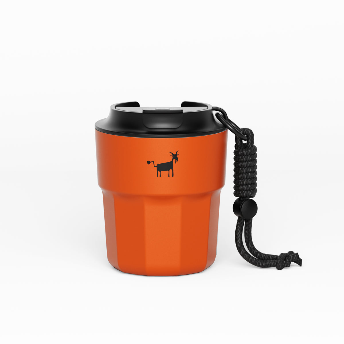 CHEERFUL GOAT Ceramic Lined Coffee Mug – Stainless Steel Travel insulated Tumbler with Ceramic Liner, with lid, 10oz Cup