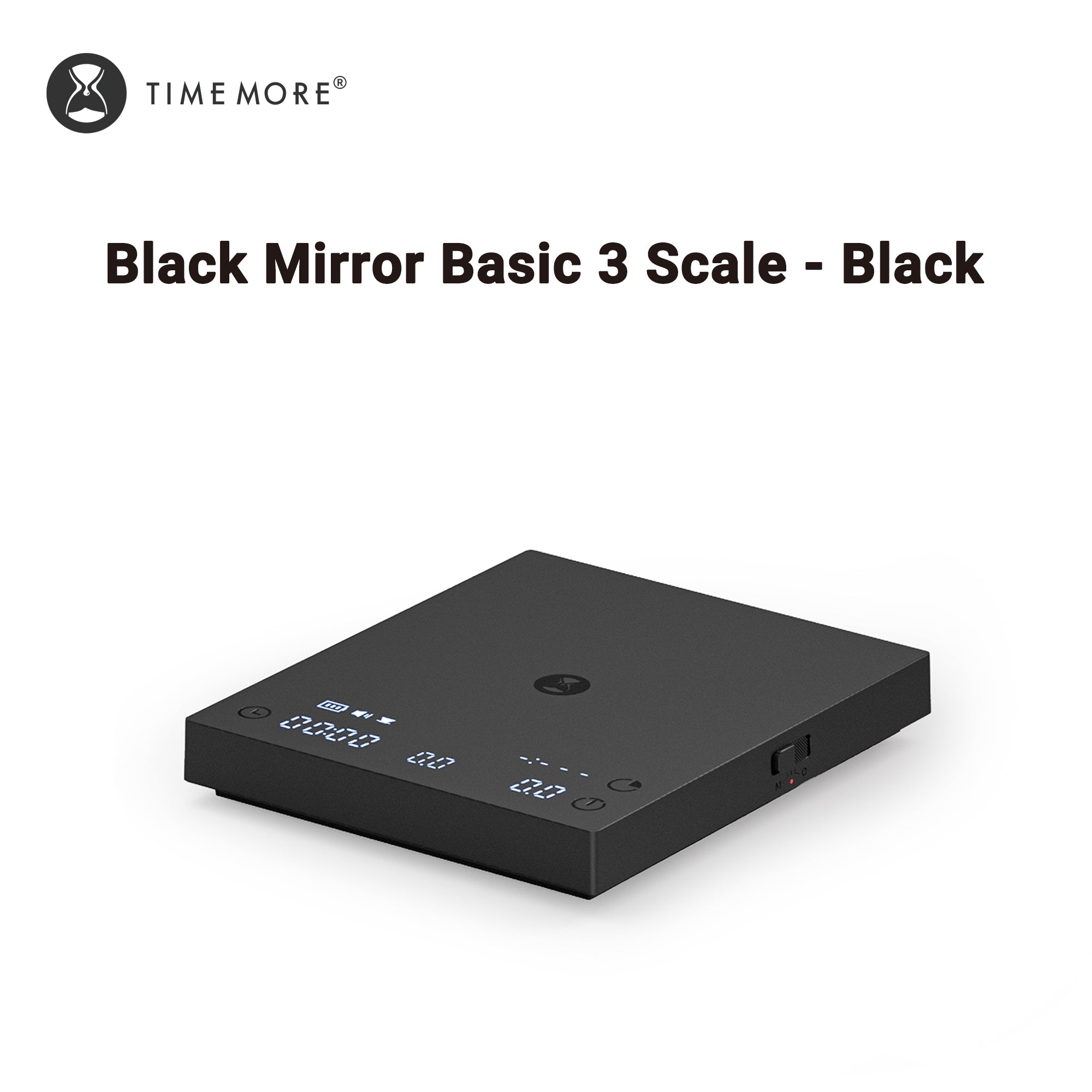 Timemore Mirror BASIC 3 Coffee Electronic Scale Coffee Weighing Scale  - With Timer  For Italian  Pour-over Coffee